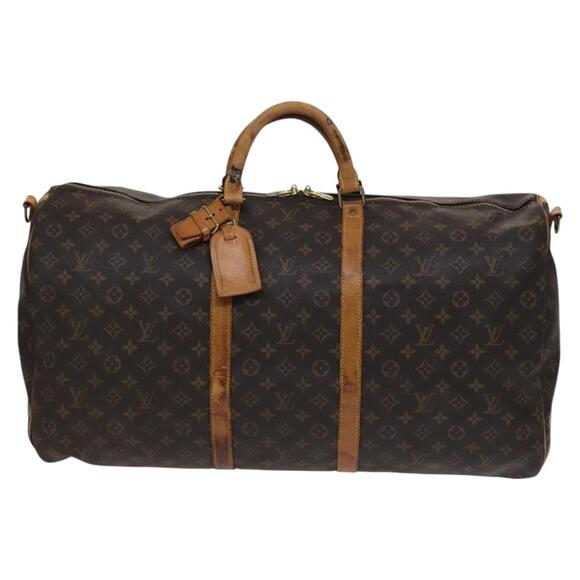 LOUIS VUITTON Monogram Keepall Bandouliere 60 Boston Bag M41412 - Picture 13 of 16